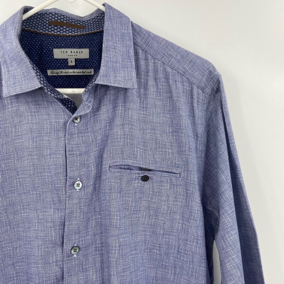Ted Baker London Ollee Button Down Long Sleeve Size 5 US XL - Picture 2 of 7